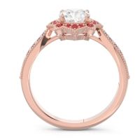 Art Deco Halo Roha Ring