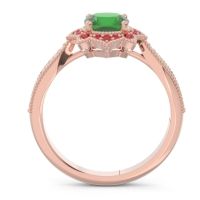 Art Deco Halo Roha Ring