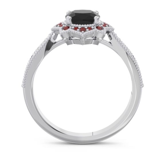 Art Deco Halo Roha Ring