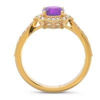 Art Deco Halo Roha Ring