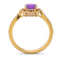Art Deco Halo Roha Ring