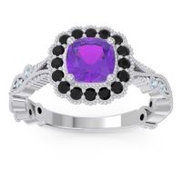 Art Deco Halo Guna Ring