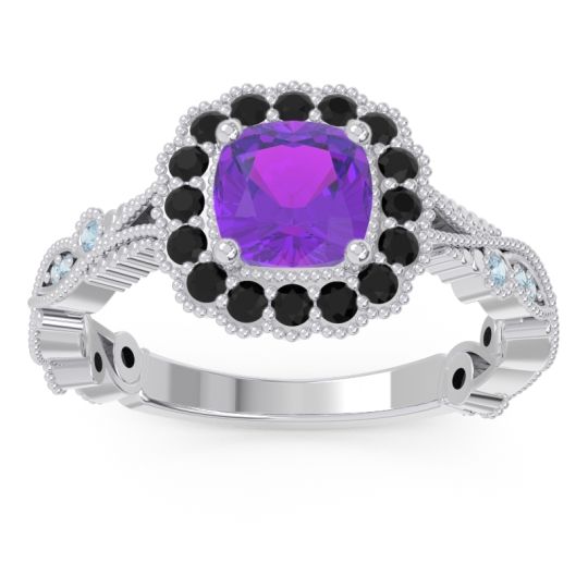 Art Deco Halo Guna Ring