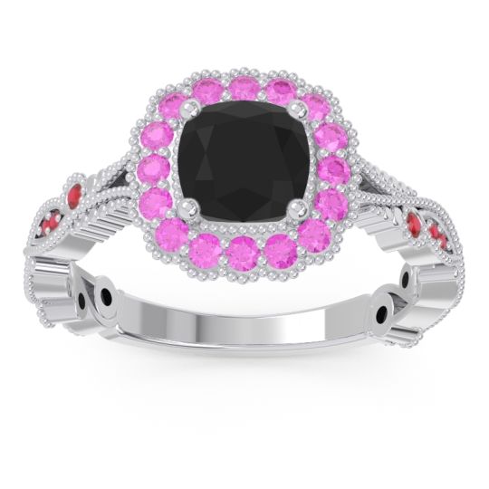 Art Deco Halo Guna Ring