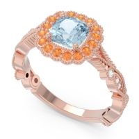 Art Deco Halo Guna Ring