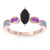 Art Deco Marquise Relayana Ring