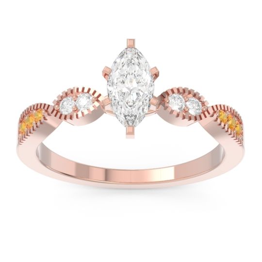 Art Deco Marquise Relayana Ring