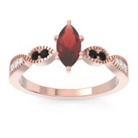 Art Deco Marquise Relayana Ring