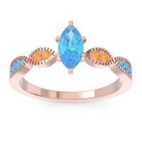 Art Deco Marquise Relayana Ring