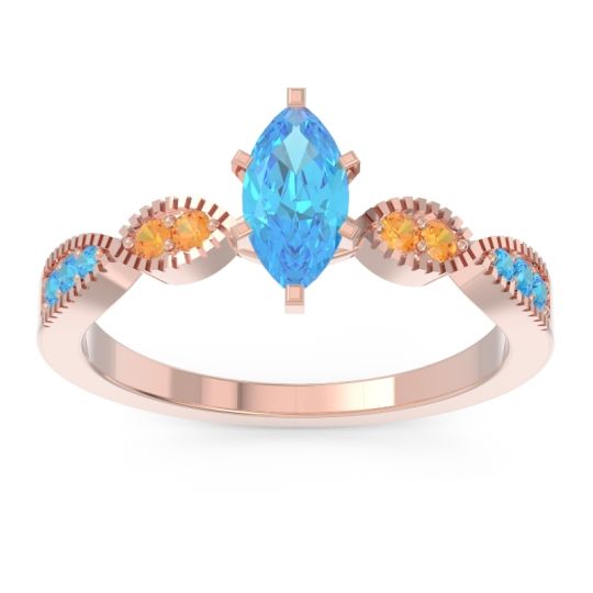 Art Deco Marquise Relayana Ring