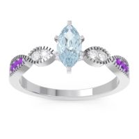 Art Deco Marquise Relayana Ring