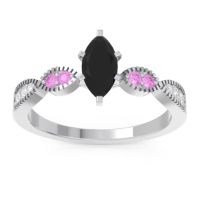 Art Deco Marquise Relayana Ring