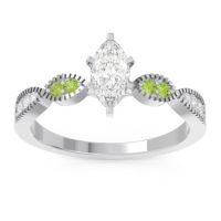 Art Deco Marquise Relayana Ring