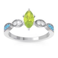 Art Deco Marquise Relayana Ring