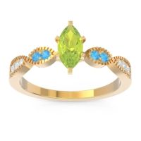 Art Deco Marquise Relayana Ring