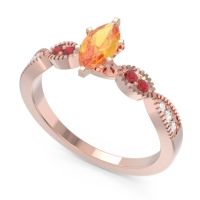 Art Deco Marquise Relayana Ring