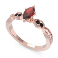 Art Deco Marquise Relayana Ring