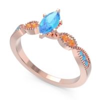 Art Deco Marquise Relayana Ring