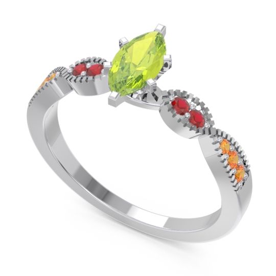 Art Deco Marquise Relayana Ring