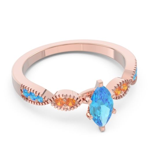 Art Deco Marquise Relayana Ring