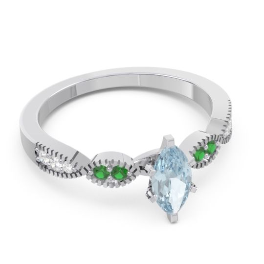 Art Deco Marquise Relayana Ring
