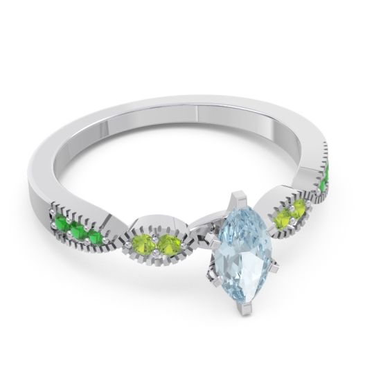 Art Deco Marquise Relayana Ring