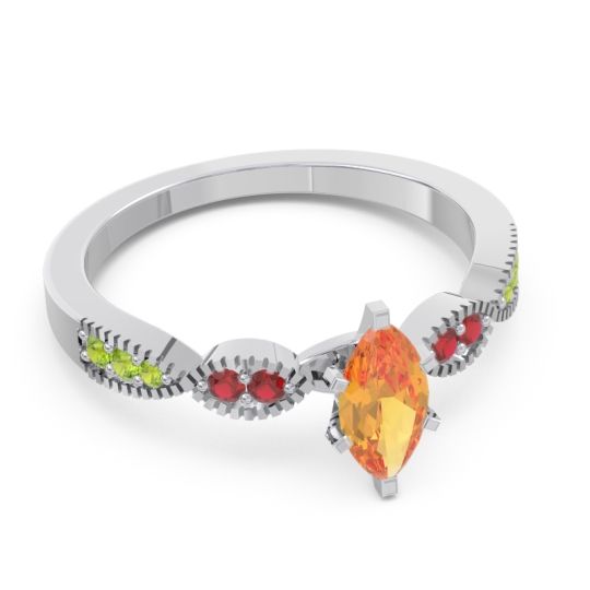 Art Deco Marquise Relayana Ring