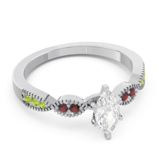 Art Deco Marquise Relayana Ring