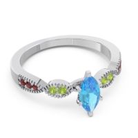 Art Deco Marquise Relayana Ring