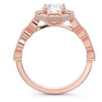 Art Deco Halo Devalaya Ring