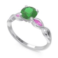 Milgrain Pave Samcita Ring