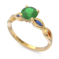 Milgrain Pave Samcita Ring