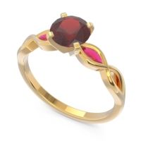Milgrain Pave Samcita Ring