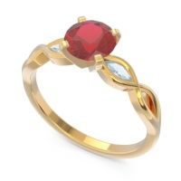 Milgrain Pave Samcita Ring