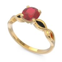 Milgrain Pave Samcita Ring
