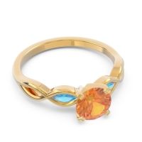 Milgrain Pave Samcita Ring