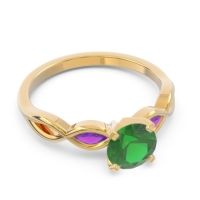 Milgrain Pave Samcita Ring