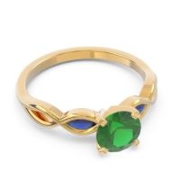 Milgrain Pave Samcita Ring