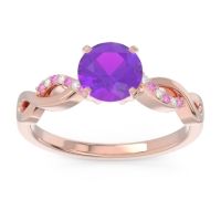 Solitaire Milgrain Atati Ring