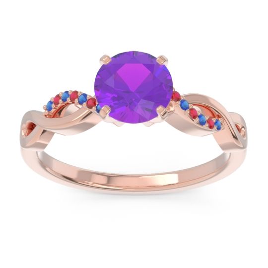 Solitaire Milgrain Atati Ring