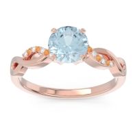 Solitaire Milgrain Atati Ring