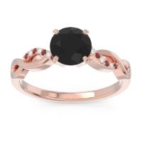 Solitaire Milgrain Atati Ring
