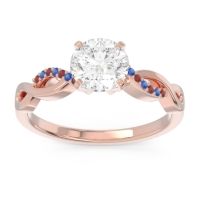 Solitaire Milgrain Atati Ring