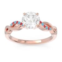 Solitaire Milgrain Atati Ring