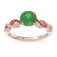 Solitaire Milgrain Atati Ring