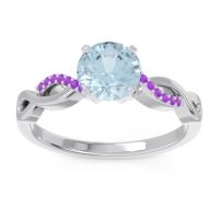 Solitaire Milgrain Atati Ring