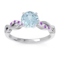 Solitaire Milgrain Atati Ring