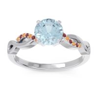 Solitaire Milgrain Atati Ring
