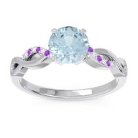 Solitaire Milgrain Atati Ring