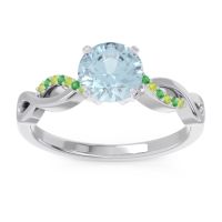 Solitaire Milgrain Atati Ring
